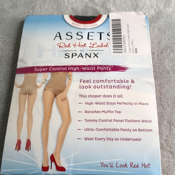 2 pairs Assets Super control Hight Top Panty Black Size Xl- XXL New - Picture 2 of 7